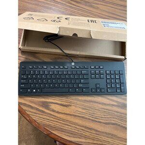 Hewlett-Packard USB slim KB Win 8 black keyboard